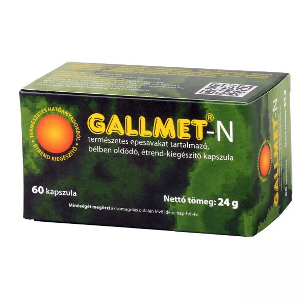 GALLMET-N 60 db epesav kapszula