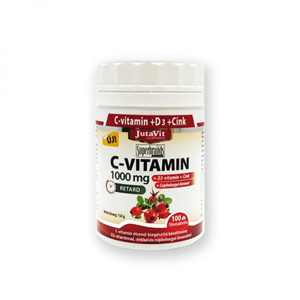 JutaVit C-vitamin 1000mg 100db