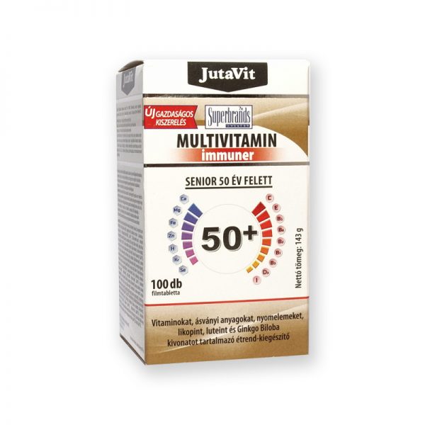 JutaVit Multivitamin 50 év felettieknek 100db