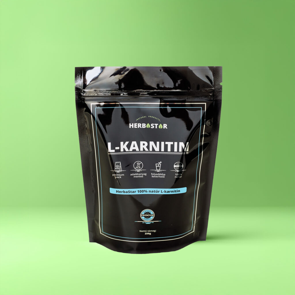 l carnitin hatása HerbaStar L-Karnitin Por 250g BioCo L-karnitin 500 mg kapszula